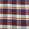 Tela de cuadros teñida en hilo cepillado para otoño e invierno en stock para exportación de ropa, ropa de hombre y mujer, ropa de niño, materiales para pantalones y camisas
