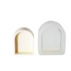 Molde de Silicona para Velas Aromáticas con Forma de Oso para Combinación Irregular de Puertas y Ventanas, Molde de Silicona para Chocolate, Fondant, Muñeca de Yeso, Difusor