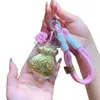 Shuibei Oro Oro Puro 999 Oro Bolsa de la Suerte Cadena para Teléfono Móvil Bolso Colgante Llavero Exquisito Regalo Regalo Venta al por Mayor