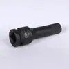 Hexágono soquete 1/2 pistola de ar comprimido de uma peça cabeça de lote pneumática hexagonal chave de fenda manga ameixa manga hexagonal pistola de ar terno lote