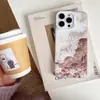 Pintura al Óleo Nubes Son Adecuadas para Funda de Teléfono Móvil Apple 17Promax Iphone15 Suave 14/13 Comercio Exterior Modelo Popular 17P Femenino