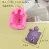 Molde de silicona para vela de chocolate, molde de tortuga tridimensional 3D, para muñeca de yeso, venta al por mayor, disponible en stock