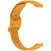 Correa de Silicona Aplicable Extra Grande de 12MM Correa de Repuesto para Reloj Inteligente con 12 Hebillas de Silicona