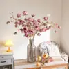 Nube Clara Miel Oculta 8 Cabezas Peonía Europea Estilo Ins Flor Artificial Decoración del Hogar Fabricante Mayorista Transfronterizo Flor Falsa Decoración de Boda