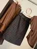 Falda Retro de Pana con Lunares para Mujer, Nuevo Estilo Otoño, Cintura Alta, Adelgazante, Elegante, Moderna, Rejuvenecedora, Corte Recto, Ajustada a la Cadera, Falda Midi