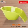 Tazón Oblicuo de Melamina A5 Colorido Tazón para Condimentos de Autoservicio para Hot Pot Espesado Cubeta para Verduras Vajilla de Imitación Porcelana Tazón para Lechuga Tazón para Ensalada