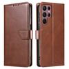 Adecuado para funda protectora tipo billetera con patrón de becerro para teléfono móvil Samsung S26 Ultra, S25 Fe, S24 Plus