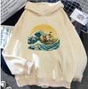 Deseo una pieza Luffy suéter creativo con capucha de otoño e invierno entrega de una pieza