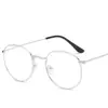 Gafas Pequeñas Frescas de Moda Estilo Coreano para Mujer Montura Pequeña Artística Estudiante Gafas para Miopía Montura Ovalada Linda Montura Plana para Hombre