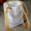 Delantal transpirable para recolectar té, bolsa para recolectar té, secado de ropa, delantal para recolectar hojas de morera, bolsa de malla, té pre-lluvia, bolsillo grande, vino