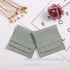 Venta Directa de Fábrica Bolsa de Almacenamiento para Anillos, Bolsa de Almacenamiento para Collares y Aretes de Microfibra, Bolsa de Terciopelo para Almacenamiento de Joyería con Tapa abatible