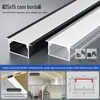 Lâmpada de linha LED Slot para lâmpada de alumínio embutido em forma de U Slot de alumínio Lâmpada de linha de liga de alumínio Barra de luz linear embutida de perfil de alumínio