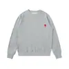 Sudadera con Cuello Redondo y Letra Bordada 'Love' para Hombre, Holgada, Casual, Moderna, Moda, Más Vendido, Tops para Pareja