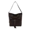 Bolso de Mujer 2025 Verano Nuevo Bolso Nube de Gran Capacidad Bolso Cubo con Lazo de Mano Hombro Casual Bolso para Debajo del Brazo