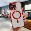 Funda Magnética Electrochapada con Patrón Cd Adecuada para iPhone 17/11 Nuevo Modelo Funda para Teléfono Película para Lente Apple 15Promax/12