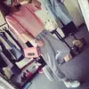 Conjunto de Dos Piezas para Mejores Amigas y Hermanas: Camiseta Casual de Manga Corta Estilo Coreano Nuevo Primavera y Pantalones Harem de Nueve Puntos - Conjunto Deportivo