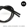 Tubo de silicona capilar diámetro interior 0.5 1 2 exterior 3456mm tubo blando pajita tubo de caucho de silicona