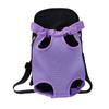 Bolsa para Mascotas Rayada Colorida Jaula para Perro Salida Bolsa Portátil Mochila para Perro Hombro Pecho Cruzado Almacenamiento Transpirable