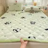 2026 Nuevo Invierno Cálido Leche Polar Estampado Engrosado Suave Colchón Invierno Más Terciopelo Almohadilla Protectora Almohadilla de Cama Estudiante