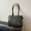 Bolsa de Ombro Vintage de Alta Qualidade para Mulheres Nova Coleção Outono/Inverno 2025 Simples Tote de Grande Capacidade