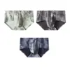 Ropa interior de algodón estampada para hombre Huajielong nueva, calzoncillos para hombre, transpirables, shorts modernos, una pieza envío directo
