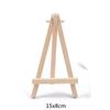 Mini trípode de madera de pino, caballete de madera, caballete para niños 16*9