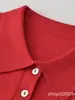 Moda femenina transfronteriza: Nueva colección de otoño, estilo europeo y americano, de manga larga, con cuello, casual, suéter de punto de un solo pecho 1058803
