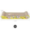 Placa Arranhador para Gatos Feita de Papelão Ondulado Grosso, Durável e Resistente a Arranhões, Não Solta Pedaços, Brinquedos para Gatos em Vários Estilos, Atacado do Fabricante, em Estoque