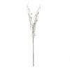 Decoraciones Navideñas 43cm Guirnalda Bolas con Purpurina Decoraciones de Rama Navideña Palitos con Cuentas Accesorios Navideños Mayoreo