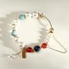 Pulsera de luna larga sin brasas peripheral Li Su Su Yi Tai brasas misma pulsera Pulsera de joyería de zorro accesorios simples Nuevo