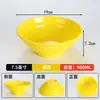 Tazón comercial de melamina para hot pot picante, tazón de plástico para ramen de comida rápida, tazón de imitación de porcelana para fideos de caracol agripicantes, tazón grande para fideos de res