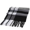 Bufanda Pequeña para Pareja Otoño e Invierno Nueva Cachemira Engrosada Flecos Tira Larga Estudiante Niños Bufanda Versátil Disponible