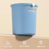 Bote de Basura Doméstico de Gran Capacidad con Aro de Presión para Cocina, Sala de Estar, Baño, Dormitorio, Dormitorio, Baño, Oficina