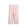 Leggings Cortos Transpirables Elásticos de Verano para Niños Pantalones con Borde de Orejas Lazo de Gatito Pantalones Finos para Niños