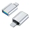 Adaptador Typec 3.0 Carga Rápida Es Adecuado para Apple a Puerto USB de Teléfono Móvil Otg Cargador de Coche Convertidor USB