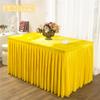 Toalha de Mesa para Reunião Saia de Mesa Retangular Sinalização de Entrada de Escritório Atividade Veludo Veludo Toalha de Mesa Toalha de Mesa Toalha de Mesa Cobertura de Mesa Cobertura de Mesa