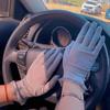 Guantes de encaje para mujer, finos, de leopardo, negros, sexys, huecos, retro, elegantes, para primavera y otoño, para viajes al aire libre, equitación, protección solar.