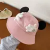 Bonito Sombrero de Pescador de Mickey Mouse para Mujer, Nuevo Estilo Verano 2026, Sombrero de Protección Solar, Sombrero de Cubo de Dibujos Animados que Hace que la Cara Parezca Más Pequeña, Moderno