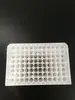 Placa de 96 poços 2ml poço profundo 1.2ml poço profundo placa de poço redondo bloco de armazenamento alto/baixo