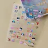 Adesivos 5D Relevo Cachorro de Festa, Adesivos Criativos de Desenho Animado para Unhas de Cachorro 3D à Prova d'Água, DIY, SL1725A