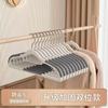 Colgador de doble baño Colgador doméstico Sin costuras Antideslizante Anti-hombro Esquina engrosada Estante para colgar ropa Soporte para secar ropa Rejilla de secado