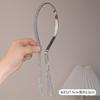 Banda para el cabello con diamantes de imitación estilo coreano Reba, banda para la cabeza con borlas para salir que combina con todo, banda para el cabello estilo Hada Mori, súper Hada