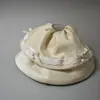 Presilha de Cabelo Amarela de Renda com Laço de Verão, Penteado Meio Preso, Acessório de Cabelo Doce e Elegante de Tecido, Adorno de Cabeça de Cetim de Alta Qualidade