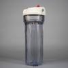 Produção e atacado garrafa de filtro de 10 polegadas 4 pontos 6 pontos dente de cobre válvula de escape com alívio de pressão barril de filtro AS espessado garrafa de filtro transparente de 10 polegadas