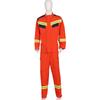 Suministro Directo de Fábrica de Ropa de Rescate de Emergencia Conjunto de Cinco Piezas de Algodón Puro Ignífugo Ropa de Entrenamiento Ropa Ignífuga para Incendios Forestales