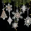 Adornos Decorativos Navideños Transfronterizos 2026, Árbol de Navidad con Lentejuelas, Decoraciones para Escaparates de Hoteles y Centros Comerciales