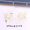 Acessórios para Joias DIY Peças de Flor Grampo de Cabelo Feito à Mão Materiais para Enfeite de Cabelo Peças de Metal Pétalas Galhos Peixe Dourado Grampo de Cabelo Estilo Antigo