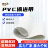 Cinta Transportadora de PVC, Banda Industrial Ligera, Banda Transportadora Circular para Línea de Flujo Plano, Banda de Transmisión sin Desviación, Resistente al Desgaste