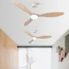 Ventilador de Teto com Luz de Alta Potência Estilo Nórdico para Casa Sala de Estar Sala de Jantar Retrô Velocidade Variável Ventilador Elétrico Silencioso Lustre
