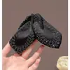 Pinza para el Cabello Nueva de Moño Completo con Diamantes, Elegante y Sencilla, Pinza Grande para el Cabello para Mujer, Aspecto de Alta Gama, Pinza de Tiburón para la Parte Posterior de la Cabeza
